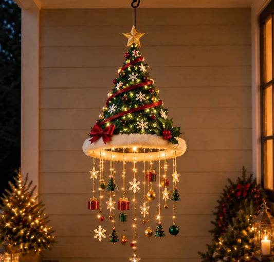 Jingle glo Christmas hanging lamp